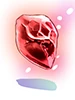 Shining Crimson Magic Stone