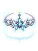 (服飾)雪花飄飄頭飾
