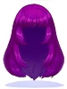 Costume: Straight Long (Purple)