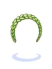 (服飾)頭箍式髮辮(綠)