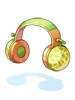 Costume Melon Headphone