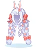 (服飾)兔耳造型雙髮辮