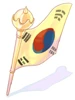 金色的太極旗